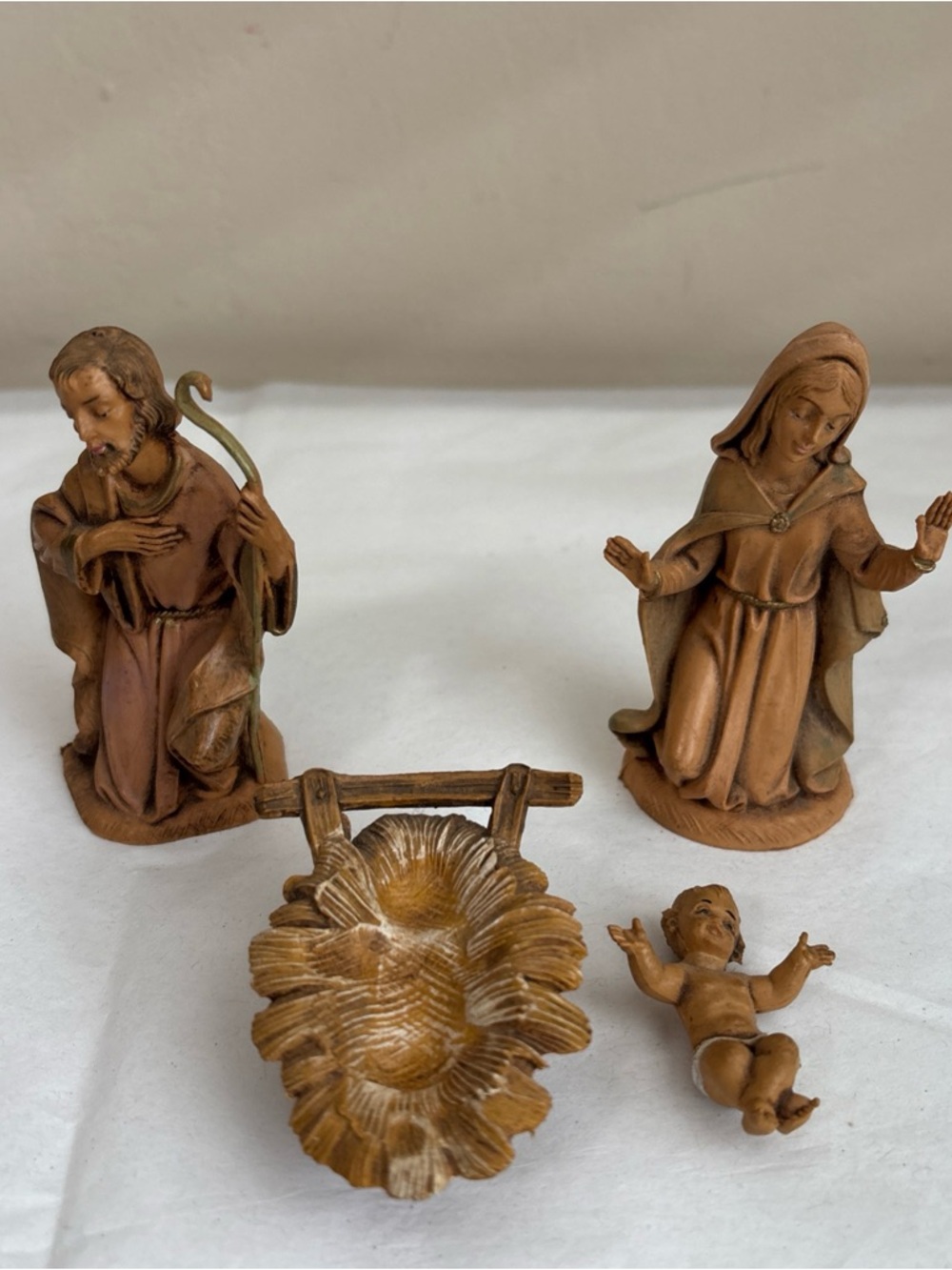 1983 Fontanini Nativity By Roman Holy Family (Joseph, Mary, Baby Jesus)- ITALY